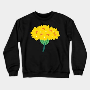 Art Flower Crewneck Sweatshirt